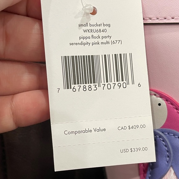 Kate Spade Pipa Parrot Flock Purse & Wallet - Picture 5 of 5